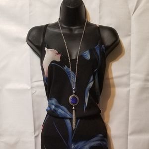 Ladies Romper Pants/Necklace